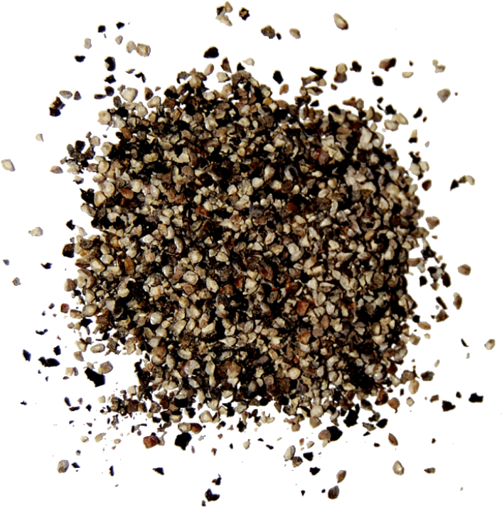 close up of black pepper