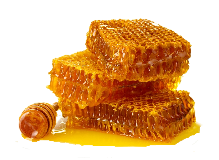 close up of pure honey